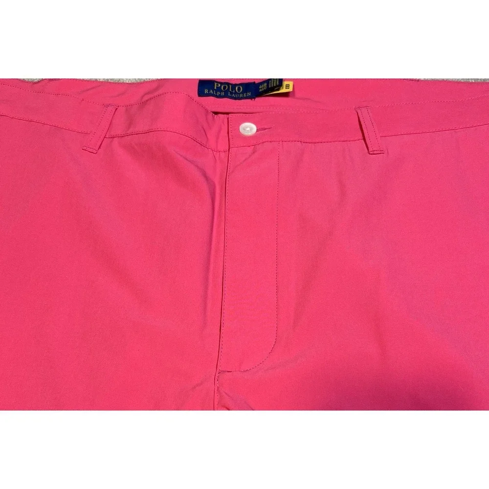 Polo RALPH LAUREN Men's NWT Classic  Stretch Performance Golf Shorts 46B Pink